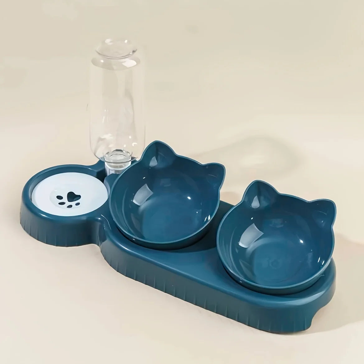 3-in-1 Futter- und Wassernapf mit Nackenschutz