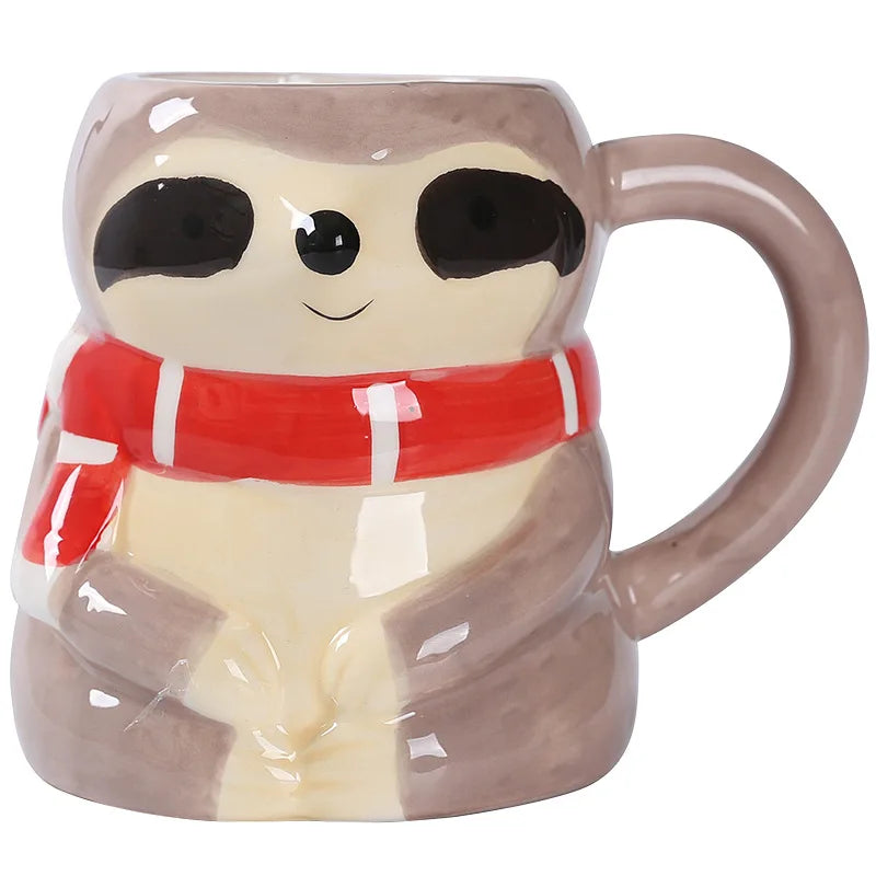 Faultier Keramiktasse – Kreativer Kaffeebecher