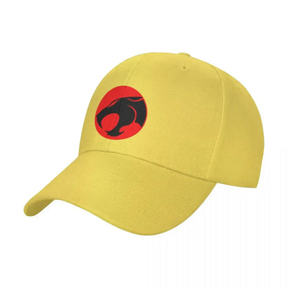 Vintage Baseballkappe mit Katzenlogo – Verstellbare Unisex Cap