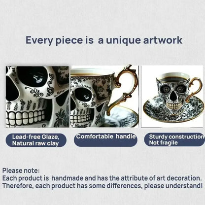 Totenkopf Kaffeetasse Petoria
