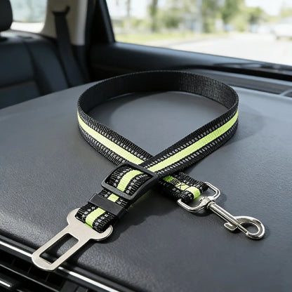 🐾 Petoria® Verstellbarer Autosicherheitsgurt für Hunde &amp; Katzen – Elastischer Sicherheitsgurt für sichere Autofahrten