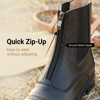 Reitstiefel aus Leder für Damen und Herren