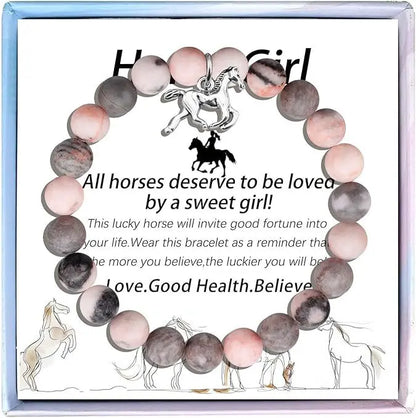 Pferde-Charm-Armband für Mädchen – Liebevolles Geschenk