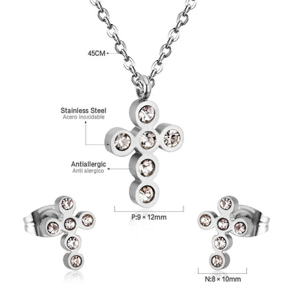 Edelstahl Schmuck Set mit Tiermotiv