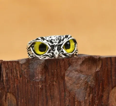 🦉 Petoria™ Vintage Eulenring