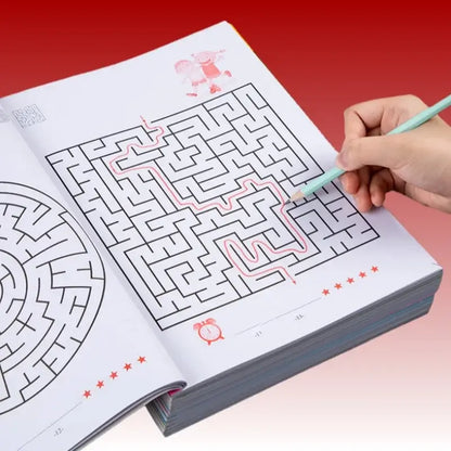 Labyrinth Lernbuch für Kinder mit Übungen