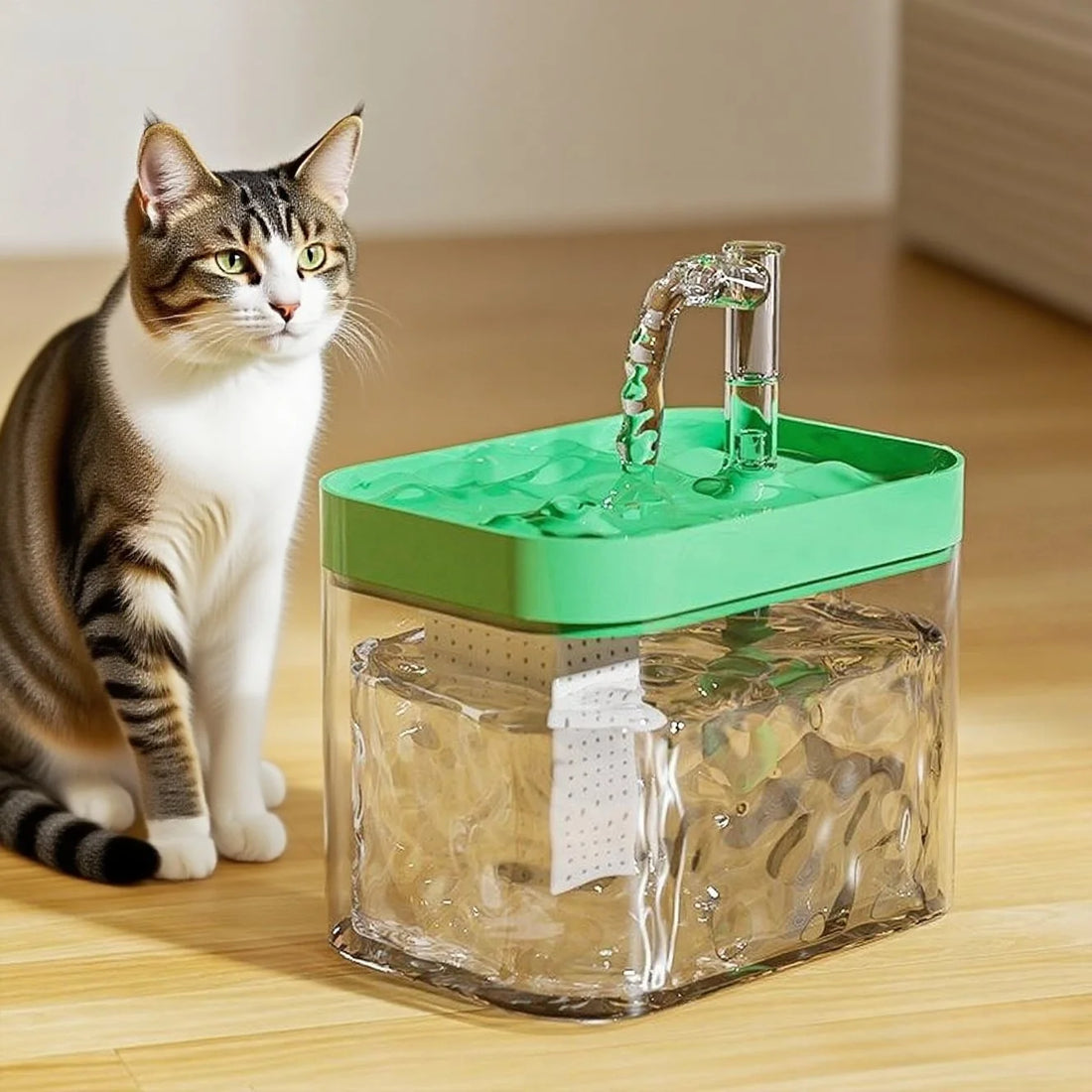 Automatischer katzenbrunnen 1.5 liter