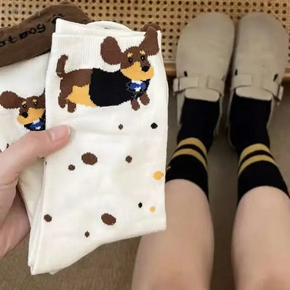 Dackel Baumwollsocken