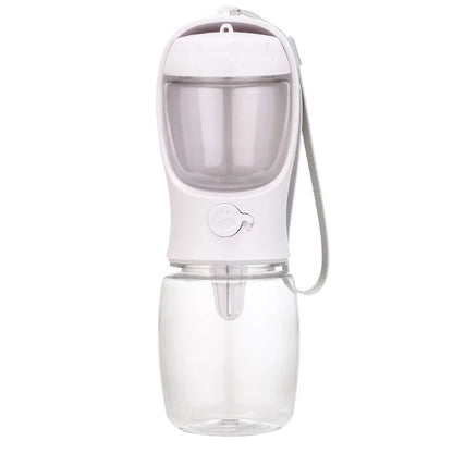 Pets Dog Water Bottle Portable Food Grade Material Dog Cat Travel Pet Water Cup Bottle with Food Dispenser Puppy Water Bottle Petoria Store
