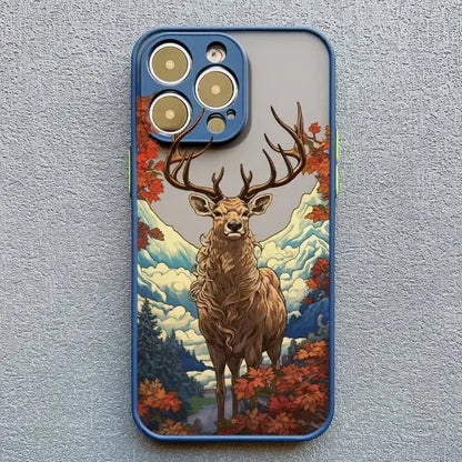 Matte Tier Handyhülle für iPhone Petoria