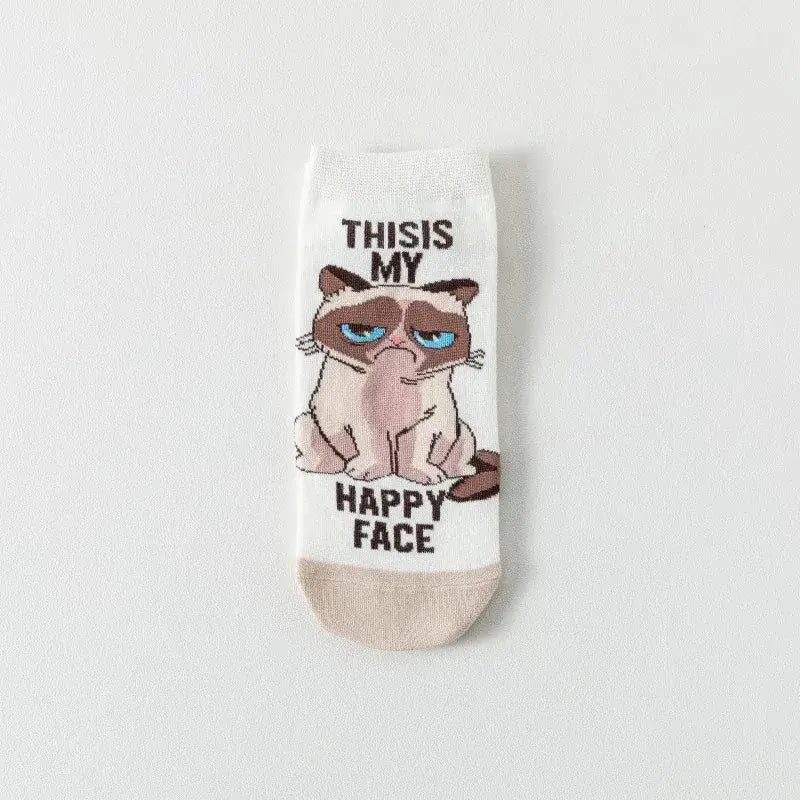 Katzen Baumwollsocken