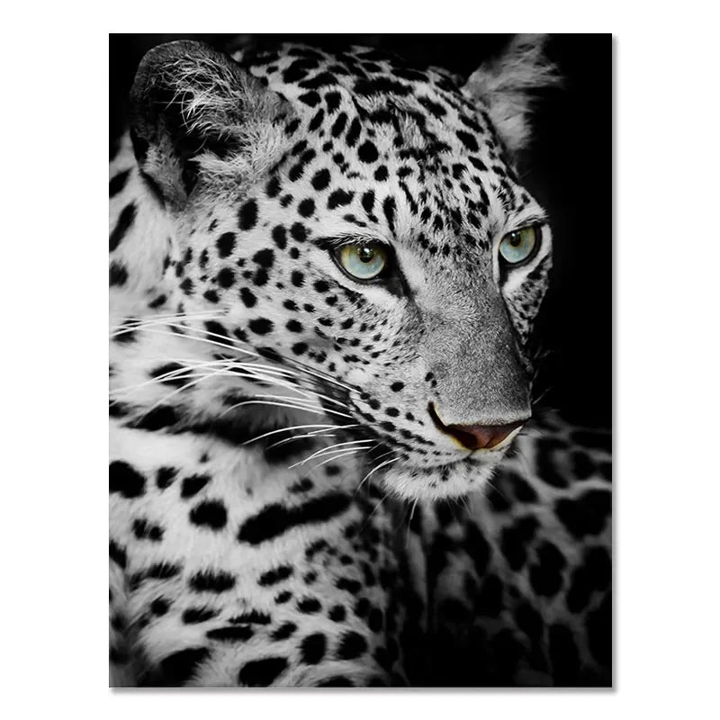 Canvas Painting Animal Wall Art Lion Elephant Deer Zebra Posters and Prints Wall Pictures for Living Room Decoration Home Decor Petoria Store