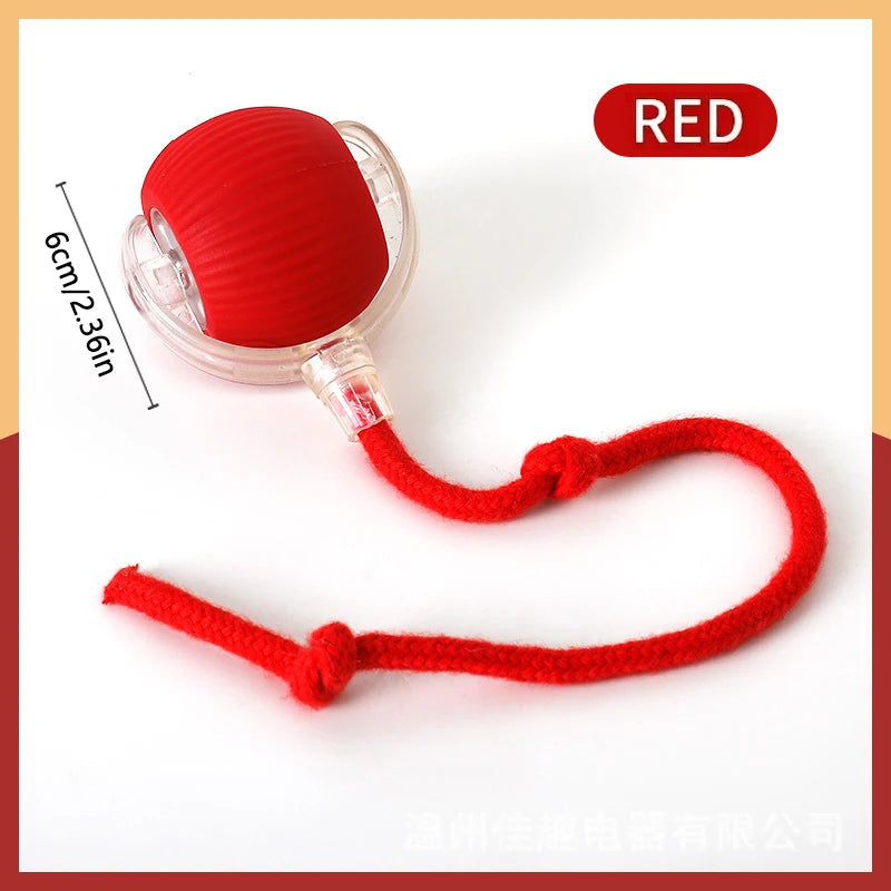 Intelligentes Hundespielzeug, Ball, elektronisch, interaktiv, Haustierspielzeug, beweglicher Ball, USB, automatisch bewegend, hüpfend, für Welpen, Geburtstagsgeschenk, Katzenprodukt