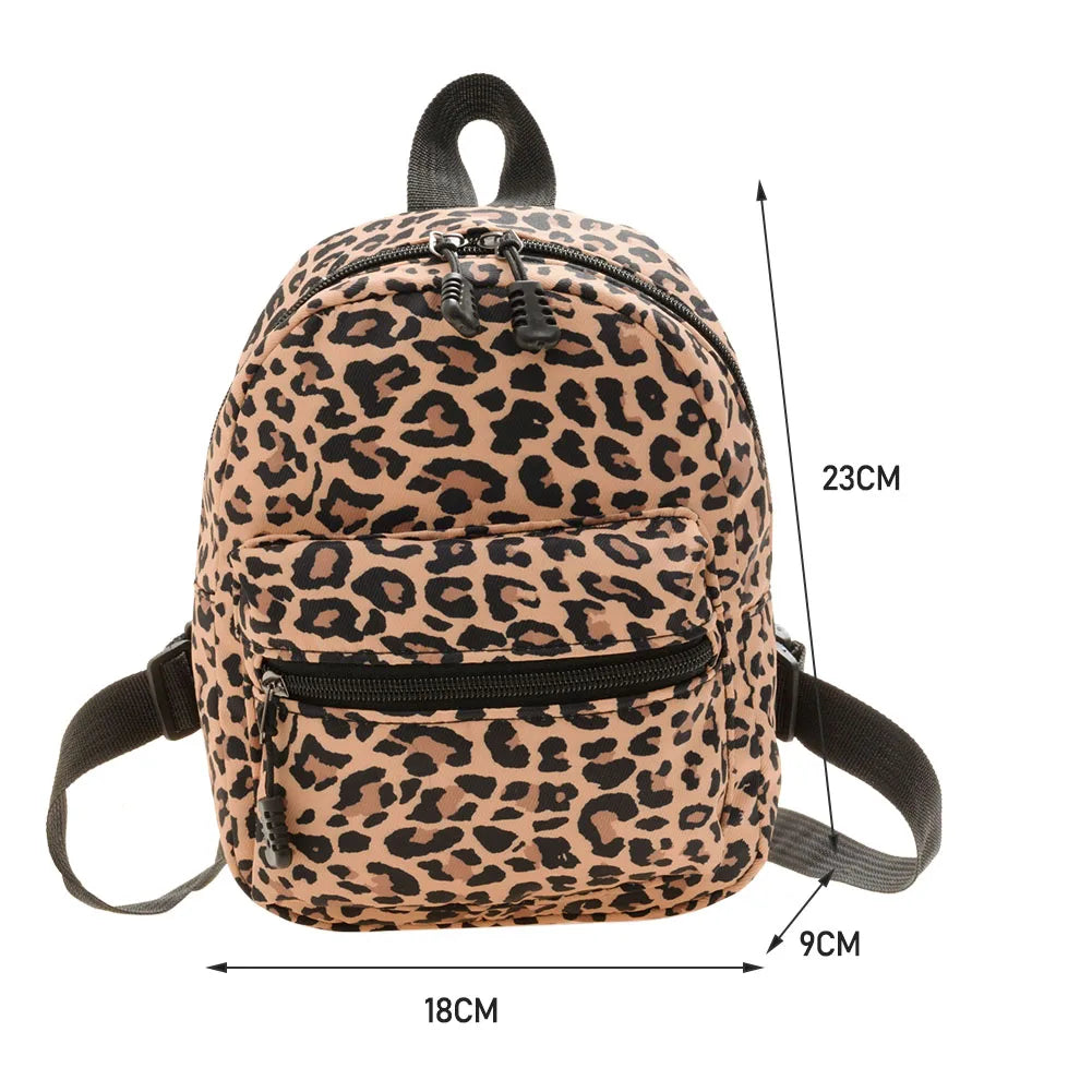 Fashion Women Rucksack Mini Backpack Animal Pattern Printing Handbags High Capacity Travel Bags Casual Bag Cosmetic Bag Rucksack Petoria Store