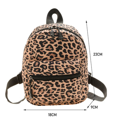 Fashion Women Rucksack Mini Backpack Animal Pattern Printing Handbags High Capacity Travel Bags Casual Bag Cosmetic Bag Rucksack Petoria Store