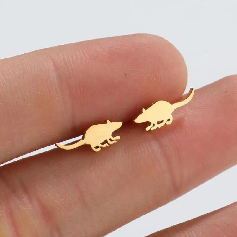 Tier Ohrstecker aus Edelstahl | Petoria