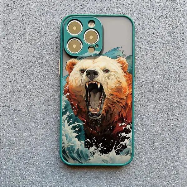 Matte Tier Handyhülle für iPhone Petoria