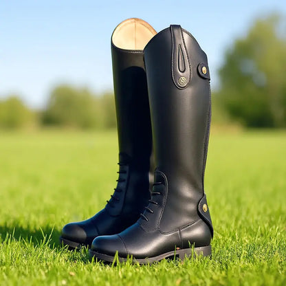 Leder-Reitstiefel für Damen und Herren – Rutschfest