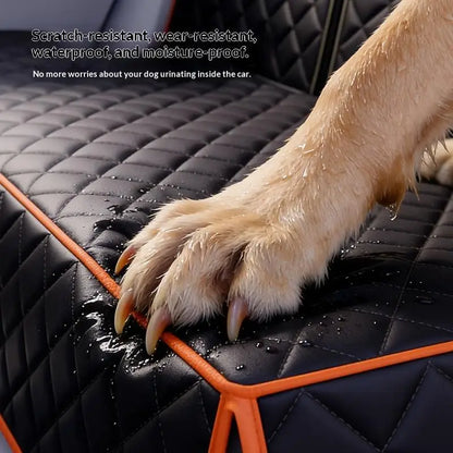 🐾 Petoria® Wasserdichter Autositzbezug für Hunde &amp; Katzen – Rutschfeste Rücksitz-Schondecke für sichere Autofahrten