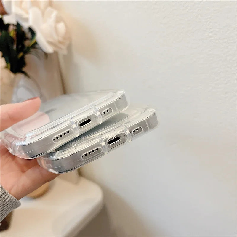 Blaue Ozean-Tiere-Handyhülle für iPhone 16 15 14 Pro 13 12 11 Max Plus 7 8 Plus XR X XS SE 2020, stoßfeste weiche Silikonhülle