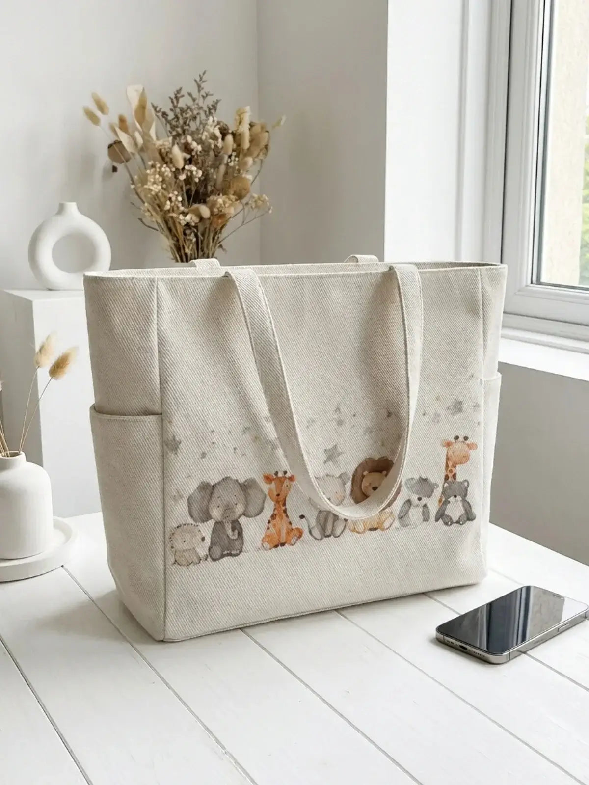 👜 Petoria™ Tier Canvas Shopper