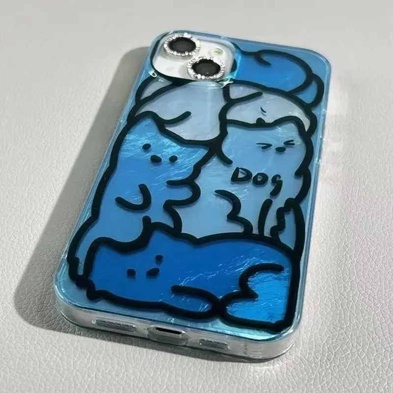 Katze Hund Handyhülle für iPhone
