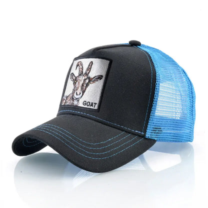 Trucker Baseballkappe mit Tier-Patch