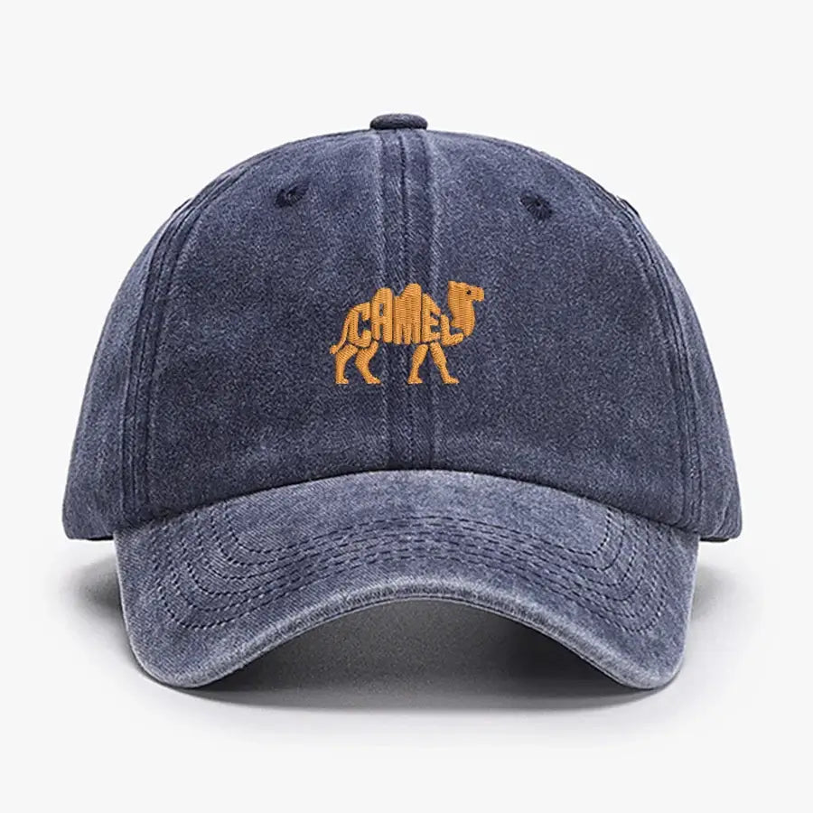 Vintage Baseballkappe aus Baumwolle – Bestickte Unisex Cap