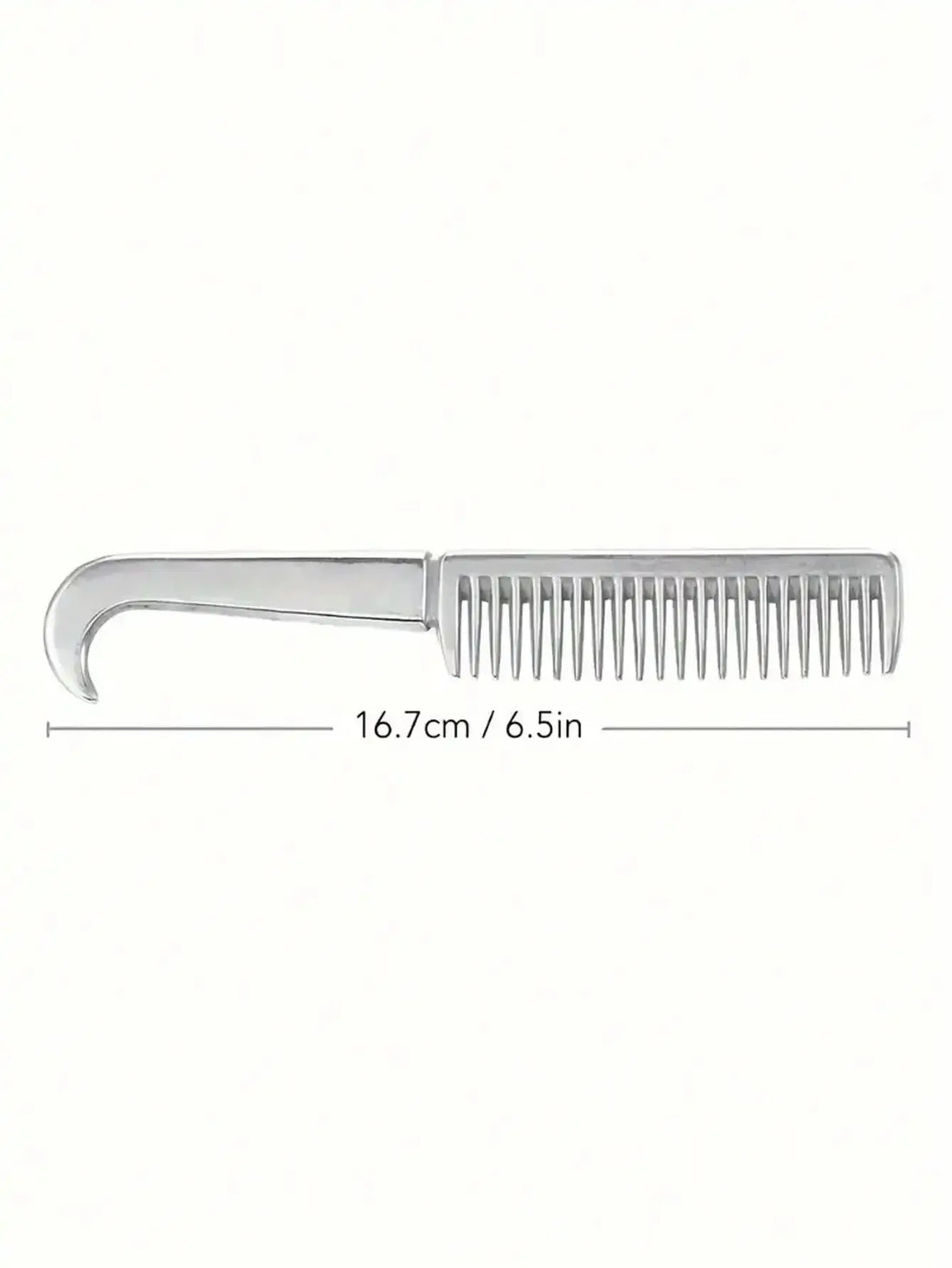 Pferdekamm aus Aluminium Petoria