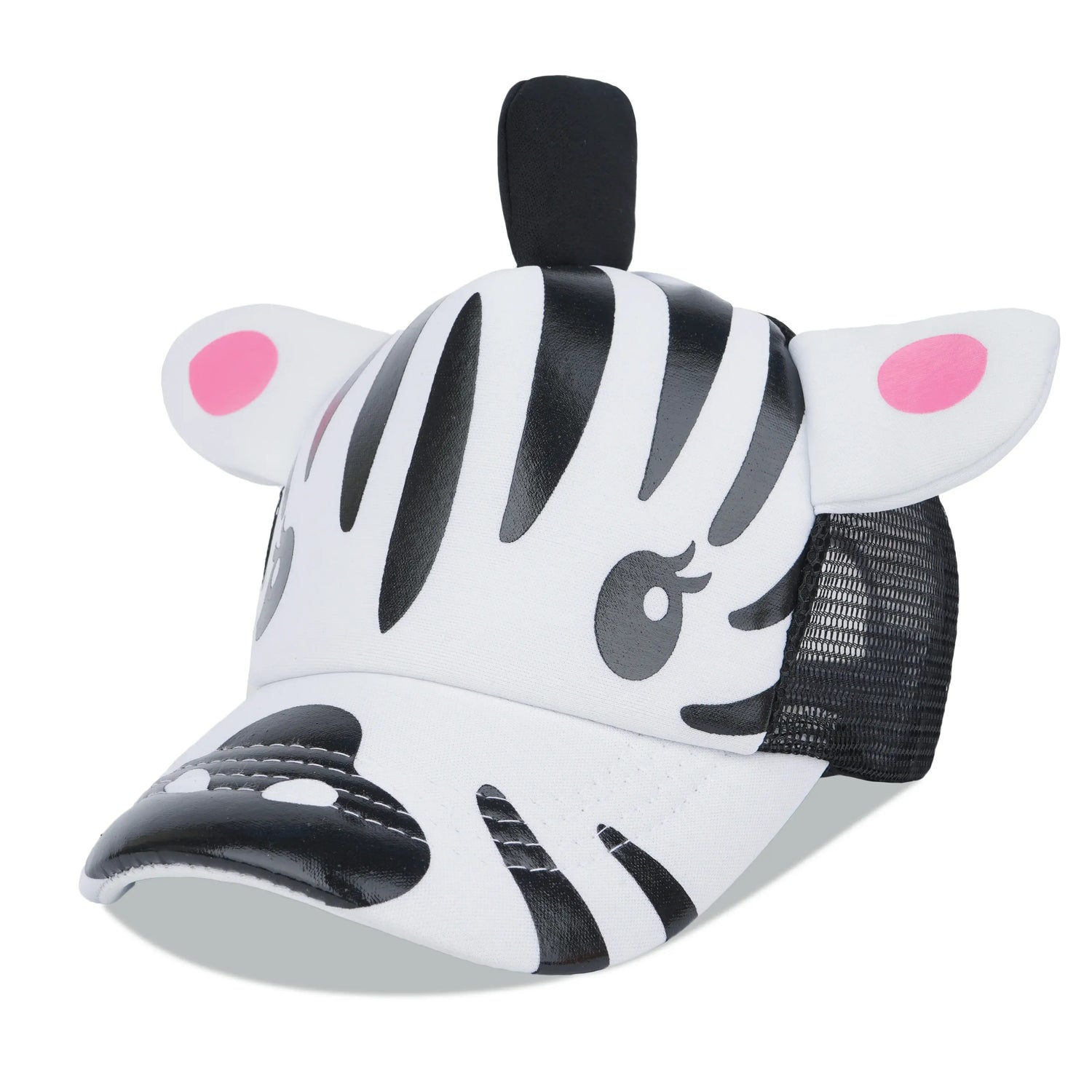 Kinder Baseballkappe mit Giraffenmotiv – Verstellbare Mesh Cap