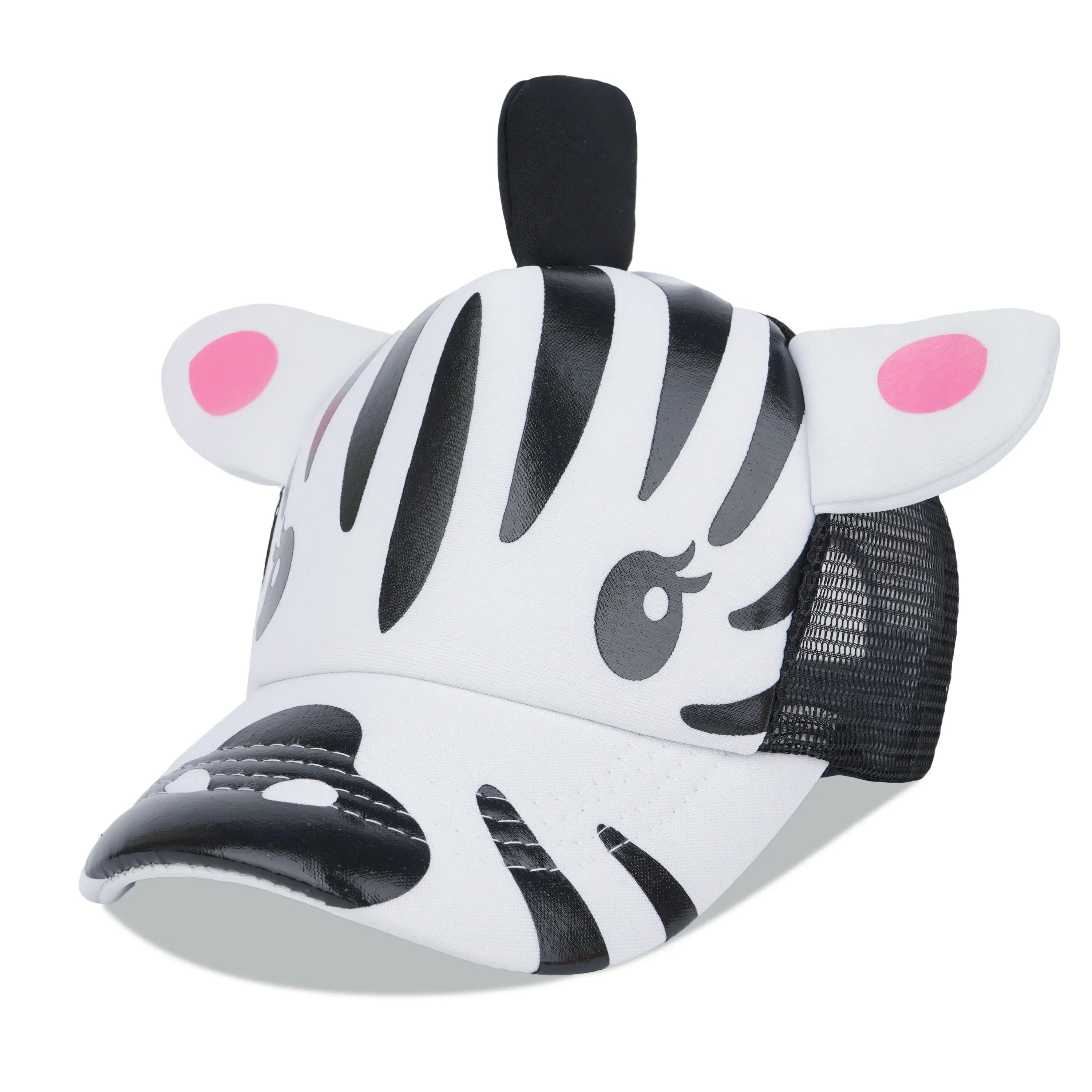 Kinder Baseballkappe mit Giraffenmotiv – Verstellbare Mesh Cap