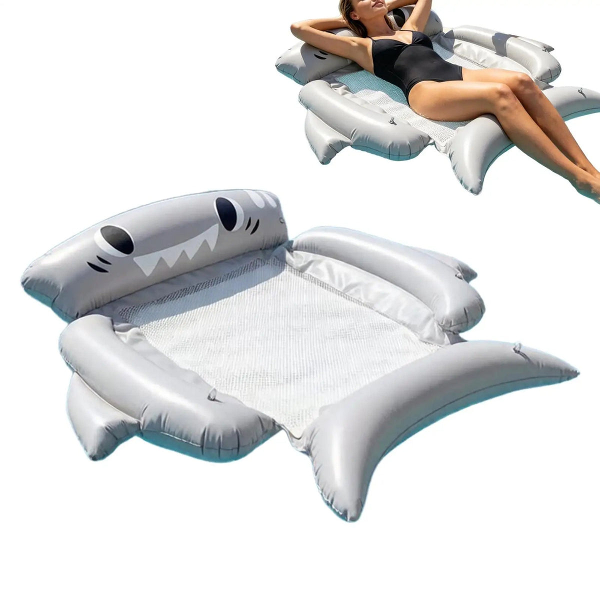 Pool Lounger Float Inflatable swimming pool floats floating beds/water recreation hammocks Floating Beds Inflatable Float Petoria Store