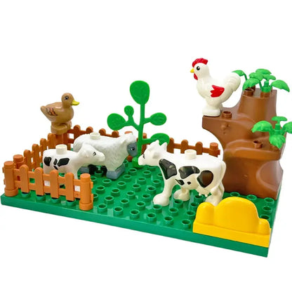 🦒 Petoria™ Tier Bausteine Lernset