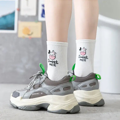 Petoria™ Kuh Motiv Socken