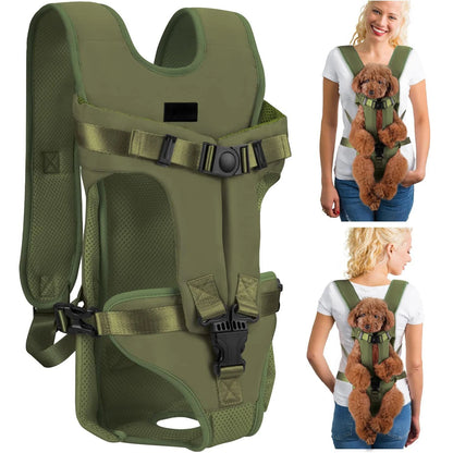 🐾 Petoria® Premium Hunde-Tragerucksack – Ergonomische Tragetasche für kleine Hunde &amp; Katzen