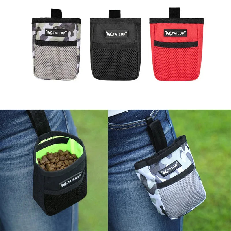 🐾 Petoria® Premium Leckerli-Beutel für Hunde – Praktische Trainingstasche mit Gürtelclip
