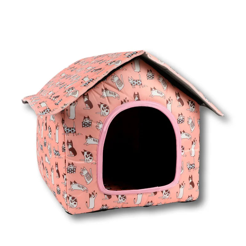 Water-resistant Foldable and Detachable Pet House Ideal for Cats Dogs in Outdoor Environments Cat House Cats Home Pet Supplies Petoria Store