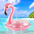 Flamingo Pool Float - Fun Beach Floaties, Inflatable Swimming Pool Tubes Party Toys Summer Pool Raft Lounger for Adults & Kids Petoria Store