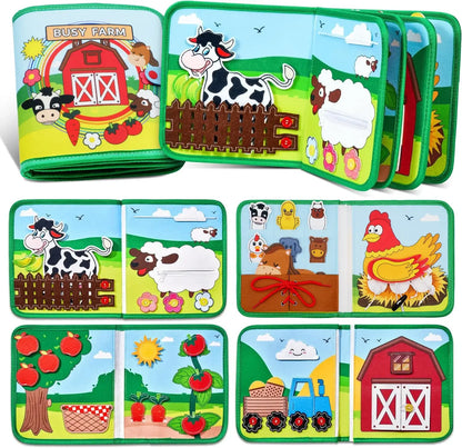 Montessori Busy Book mit Tieren