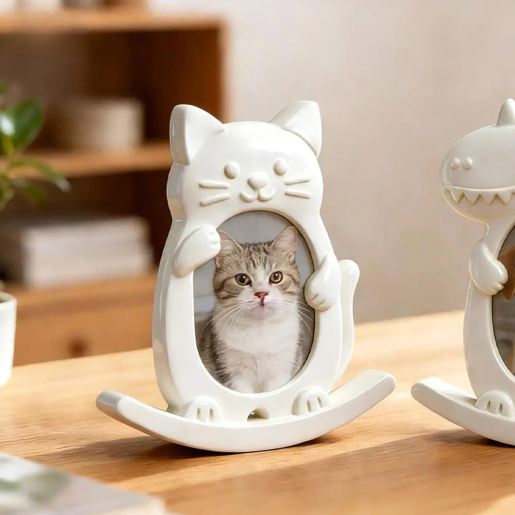 DIY Cartoon Pet Photo Frame Mold Diy Creative Photo Silicone Tools Desktop Souvenirs Pet Frame Mold Decor Ornament Craft G3V3 Petoria Store