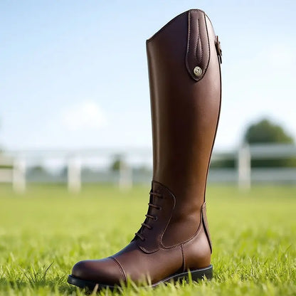 Leder-Reitstiefel für Damen und Herren – Rutschfest