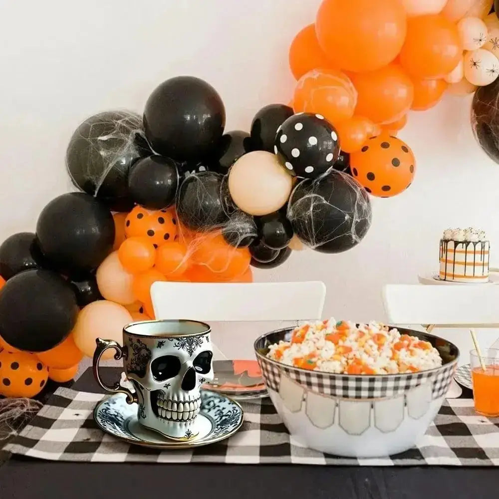Totenkopf Kaffeetasse Petoria