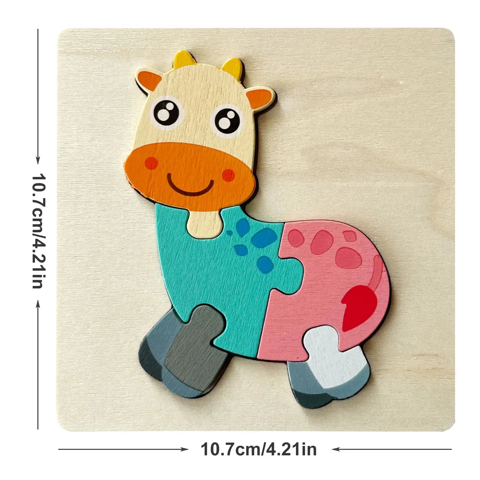 🧩 Petoria™ 3D Holz Tier Puzzle