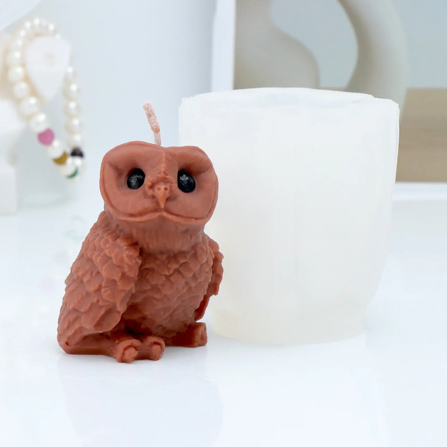 3D Lamm Kerzenform aus Silikon Kreativ