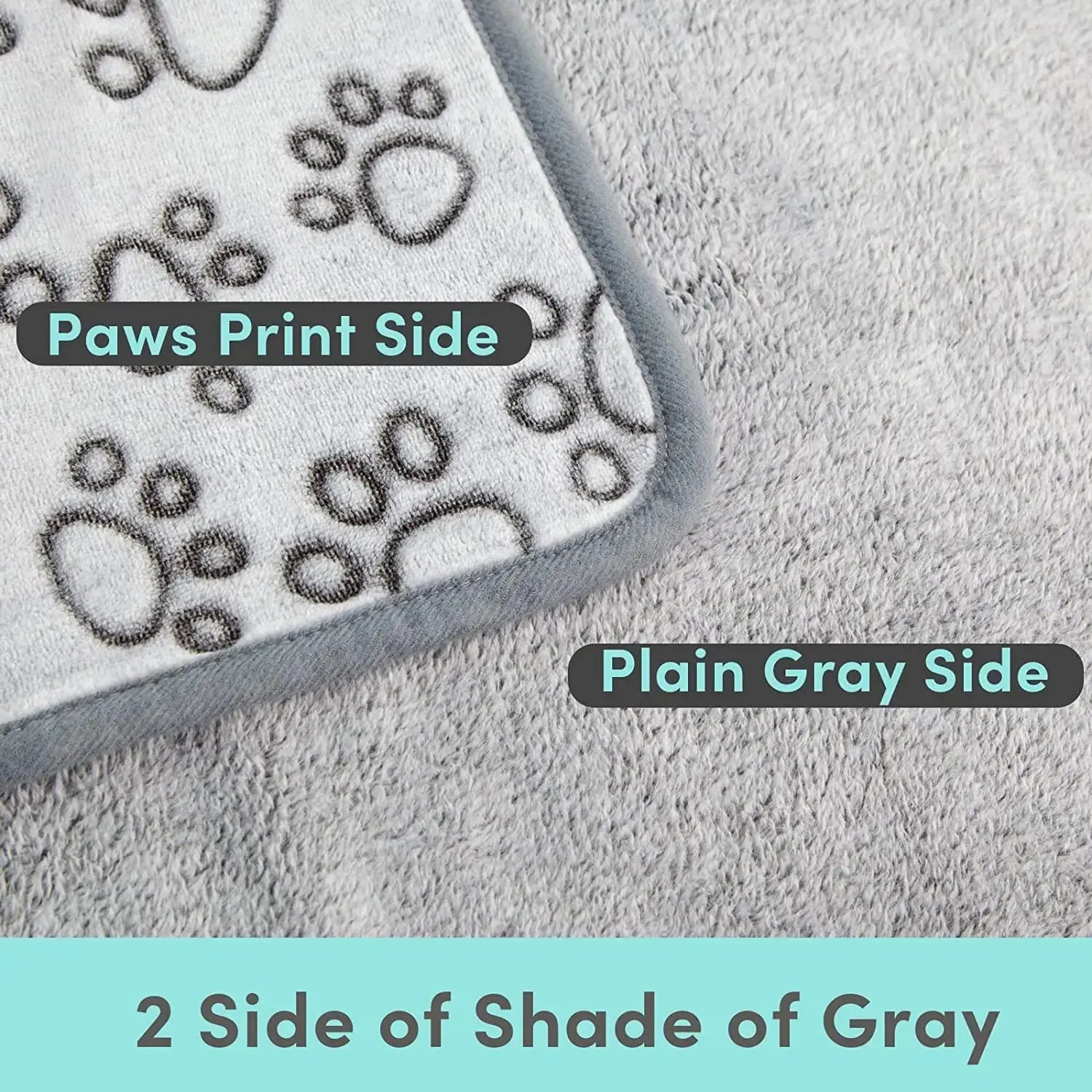 🐾 Petoria® Premium Flanelldecke für Hunde &amp; Katzen – Weich, Warm &amp; Kuschelig Petoria