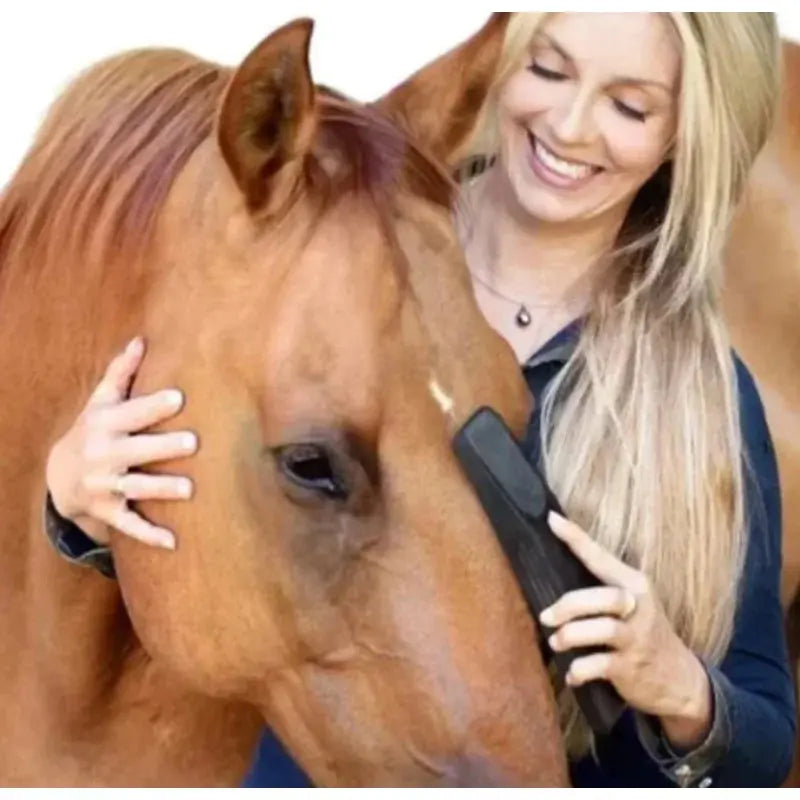 Premium Pferdemassagebürsten Set für die tägliche Pferdepflege Petoria