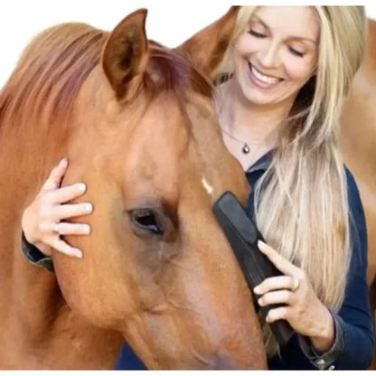 Premium Pferdemassagebürsten Set für die tägliche Pferdepflege Petoria