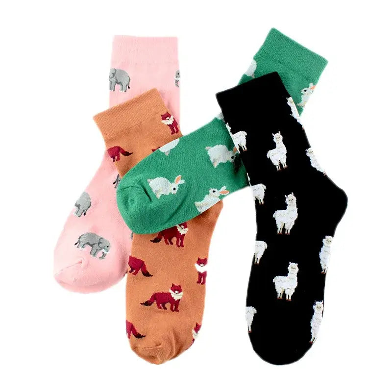 Tiermotiv Baumwollsocken