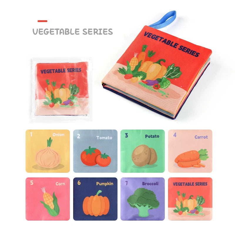 Montessori Stoffbuch für Babys und Kinder