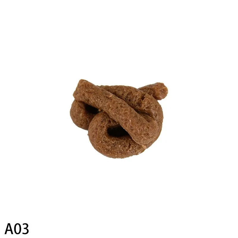 Realistischer Scheiße, sicherer und weicher Kunststoff, gefälschter Poop, lustiges kniffliges Spielzeug, Streiche, Gag, Witzspiele, Party-Geschenk, Antistress-Gadget, Squish-Spielzeug